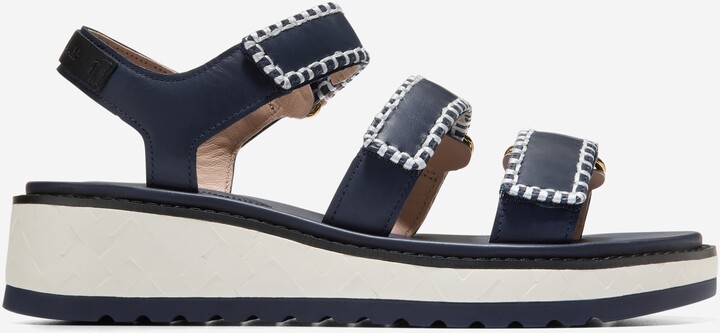 Women's Grandprø Daylin Wedge Triple Strap Sandals