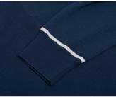 Thumbnail for your product : John Smedley Turnbull Merino Tipped Collar Jumper Colour: BLUE, Size: