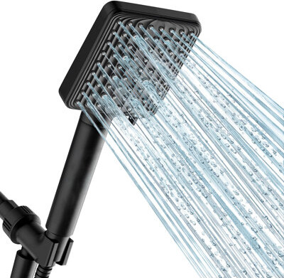 Jane 6 Modes High Pressure Handheld Showerhead With Filters, Filtered Shower Head With Handheld,