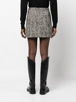 Thumbnail for your product : AMI Paris A-line tweed skirt