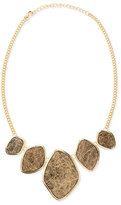 Thumbnail for your product : Panacea Scratched Five-Station Necklace, Black
