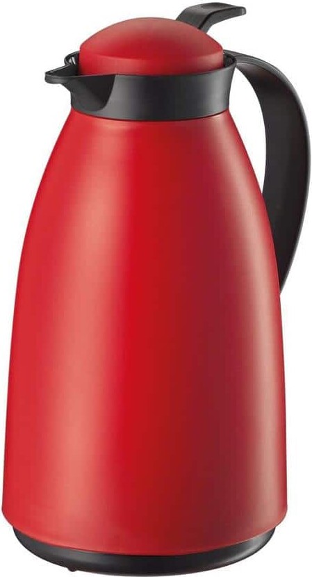 Cilio 34 fl. oz. Red, "Imola" Insulated Server, glass liner