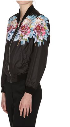 Philipp Plein Flowers Bomber Jacket