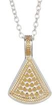 Thumbnail for your product : Anna Beck 18K Gold Plated Sterling Silver Reversible Fan Pendant Necklace