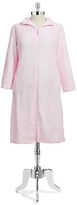 Thumbnail for your product : Jasmine Rose Animal Print Zip Front Robe-BLUE-X-Large