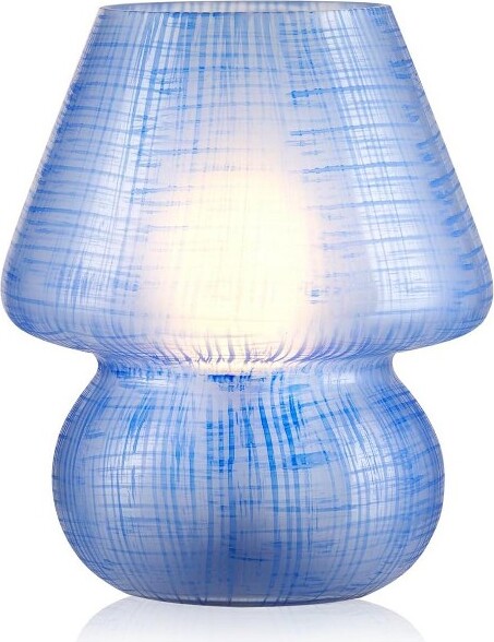 Next Glow NextGlowMushroomLamp-BlueRetroFunkyAestheticLEDTableLamp,ModernDimmableE26Socket