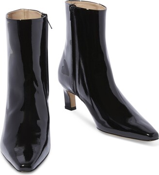 ショートブーツ・ブーティ SCAROSSO FW23 Kitty Black (KITTYANKLBLACALF) Kitty Black Patent Last Chance for Women | Scarosso®