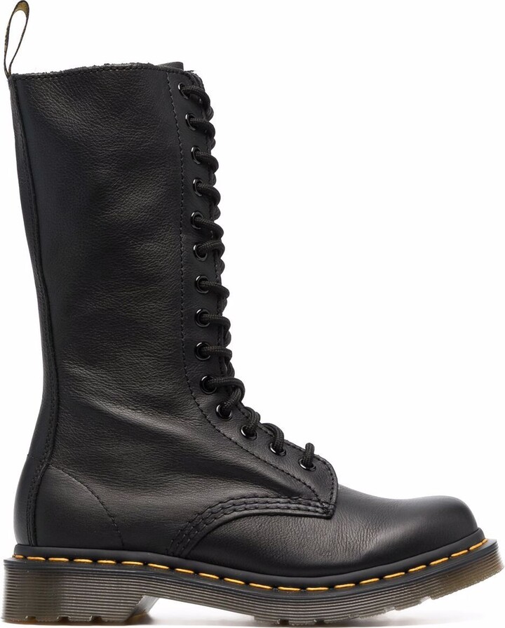 Dr. Martens Leather boots ShopStyle