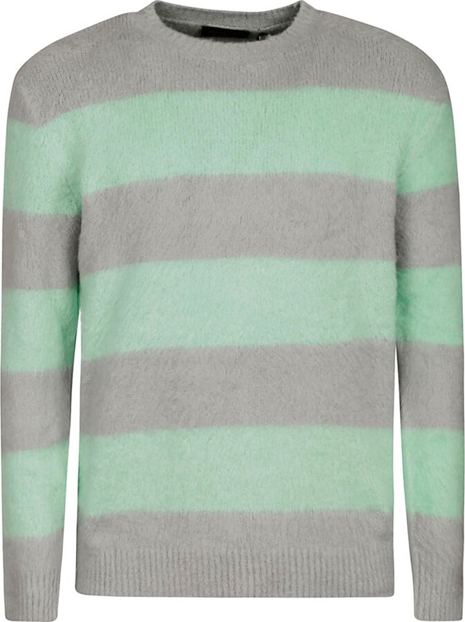 Roberto Collina Striped Crewneck Sweater