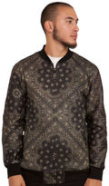 Thumbnail for your product : Elwood The Bandana Bomber Jacket in Gold
