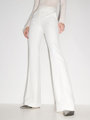Alexander McQueen Mid-Rise Flared Trousers
