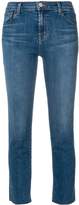 Thumbnail for your product : J Brand Ruby cropped cigarette jeans