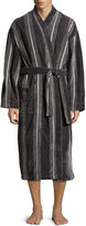 Thumbnail for your product : Ike Behar Terry Cloth Stripe Robe, Navy