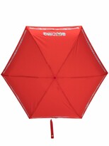 Thumbnail for your product : Moschino Logo-Print Compact Umbrella