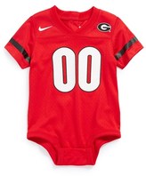 Thumbnail for your product : Nike 'Georgia Bulldogs' Mesh Football Jersey Bodysuit (Baby)