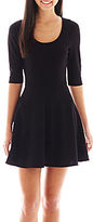 Thumbnail for your product : JCPenney Olsenboye 3/4-Sleeve Fit-and-Flare Dress