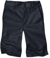 Thumbnail for your product : Dickies Dickie's Flat Front Uniform Shorts (Kid) - Black-6 Regular