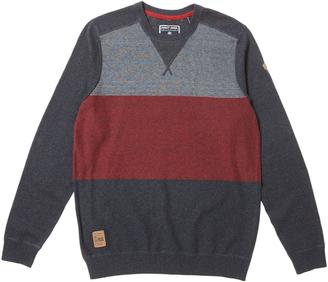 Point Zero Long Sleeve Colour Block Sweater