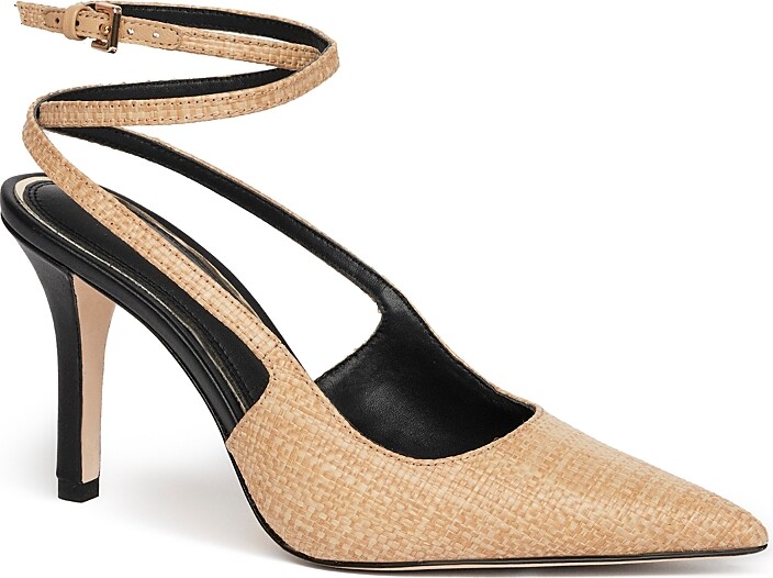 Paige Women's Sawyer Ankle Wrap Pointed Toe Pumps