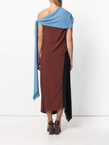 Thumbnail for your product : Marni ruched shawl detail dress