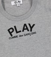 Thumbnail for your product : Comme des Garcons Play Kids Play logo cotton T-shirt