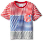 Thumbnail for your product : Volcom 3 Course Stripe S/S Crew (Toddler/Little Kids)