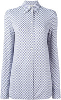 Céline - chemise à motif géométrique - women - coton/Viscose - 40