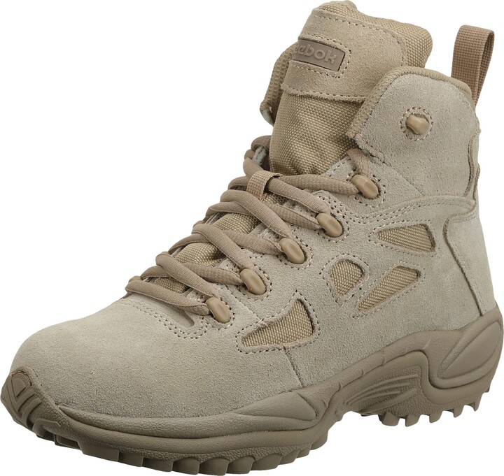 Reebok mens Rapid Response Rb Safety Toe 6" Stealth With Side Zipper  Military Tactical Boot - ShopStyle