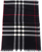 Thumbnail for your product : Burberry Lightweight Checked Scarf