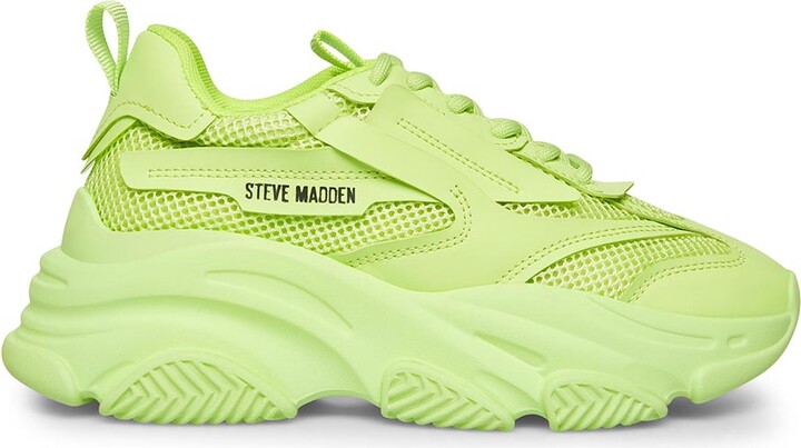 Steve Madden Possession Lime - ShopStyle Sneakers & Athletic Shoes