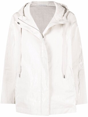 Le Tricot Perugia Linen Padded Jacket