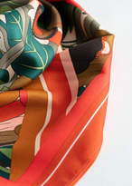 Thumbnail for your product : And other stories Satin Floral Stripe Scarf