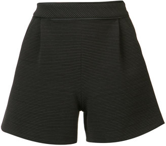 Moschino Boutique ribbed shorts - women - Cotton/Polyamide/Spandex/Elastane - 40