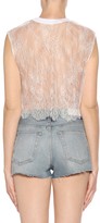 Thumbnail for your product : Off-White Lace crop top