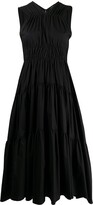 Thumbnail for your product : Proenza Schouler Mid-Length Tiered Dress