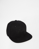 Thumbnail for your product : Stussy Wool Stock Logo Cap