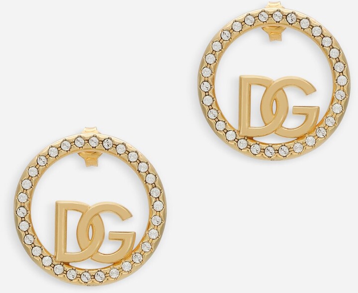 Chanel Pre-owned 1954-1971 CC-logo rhinestone-embellished Brooch - Gold