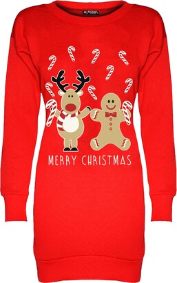 mrs claus jumper dress