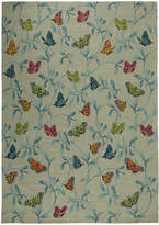 Thumbnail for your product : Butterfly Blossom Indoor/Outdoor Rug, 3'6" x 5'6"