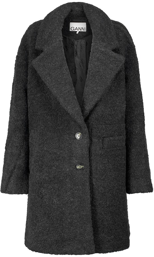 Ganni Woolblend coat ShopStyle