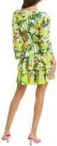 Thumbnail for your product : Badgley Mischka One Social By Badgley Mischka Floral Ruffle Cocktail Dress