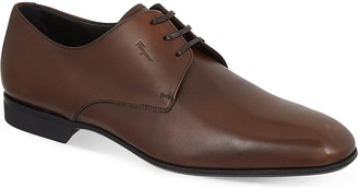 Ferragamo Palagio Leather Derby Shoes - for Men