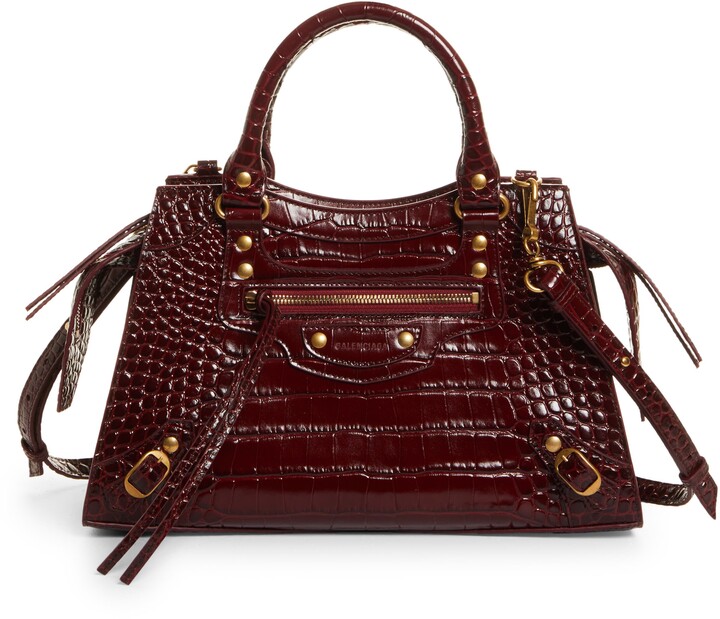 Burgundy Top Handle Purse | Shop the world's largest collection of 