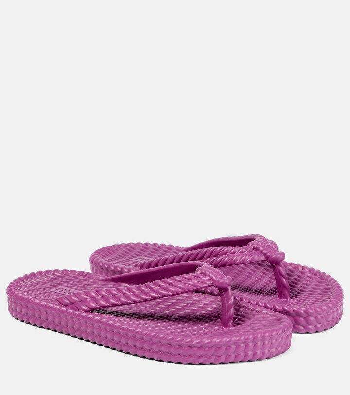 Isabel Marant Fira weave-effect thong sandals