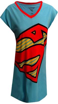Briefly Stated DC Comics SuperGirl Logo Nightshirt for women