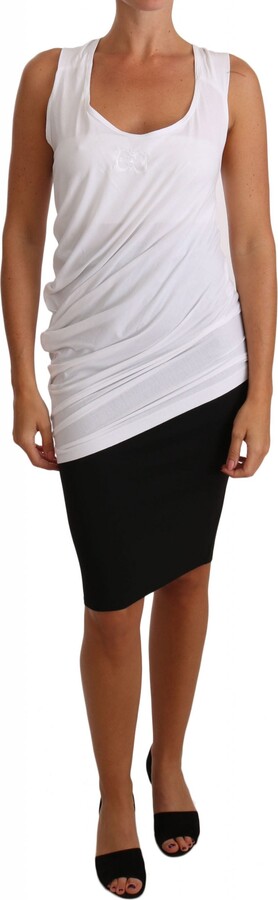 Cavalli Elegant Tie Back Tank Top Women's Tee