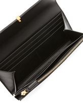 Thumbnail for your product : Saint Laurent Classic Y-Ligne Large Flap Wallet, Black