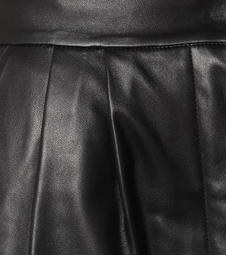 ZEYNEP ARCAY Leather A-line midi skirt