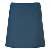 Thumbnail for your product : Tara Jarmon Wool Skirt in Duck Blue