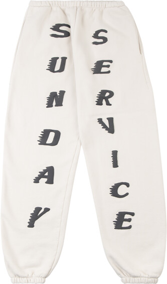 yeezy sweatpants sunday service